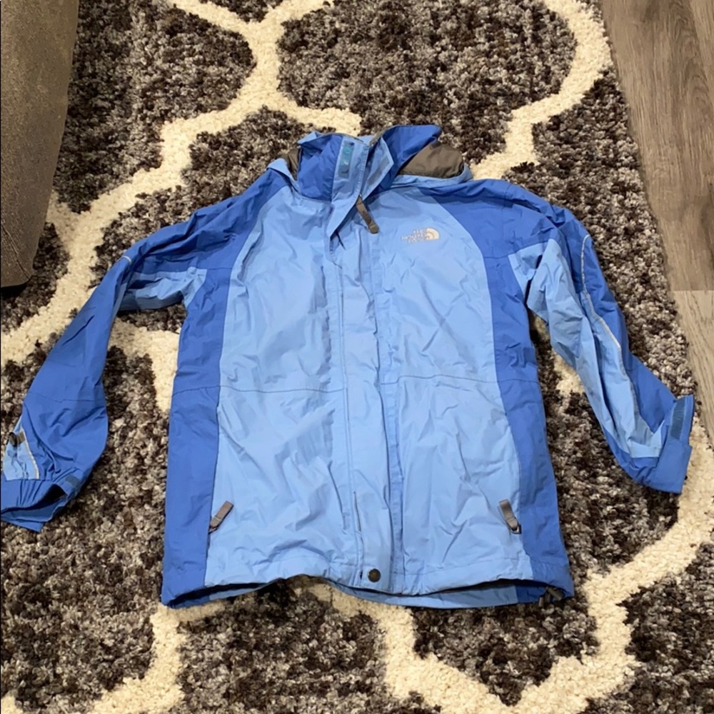 north face coat/ rain coat